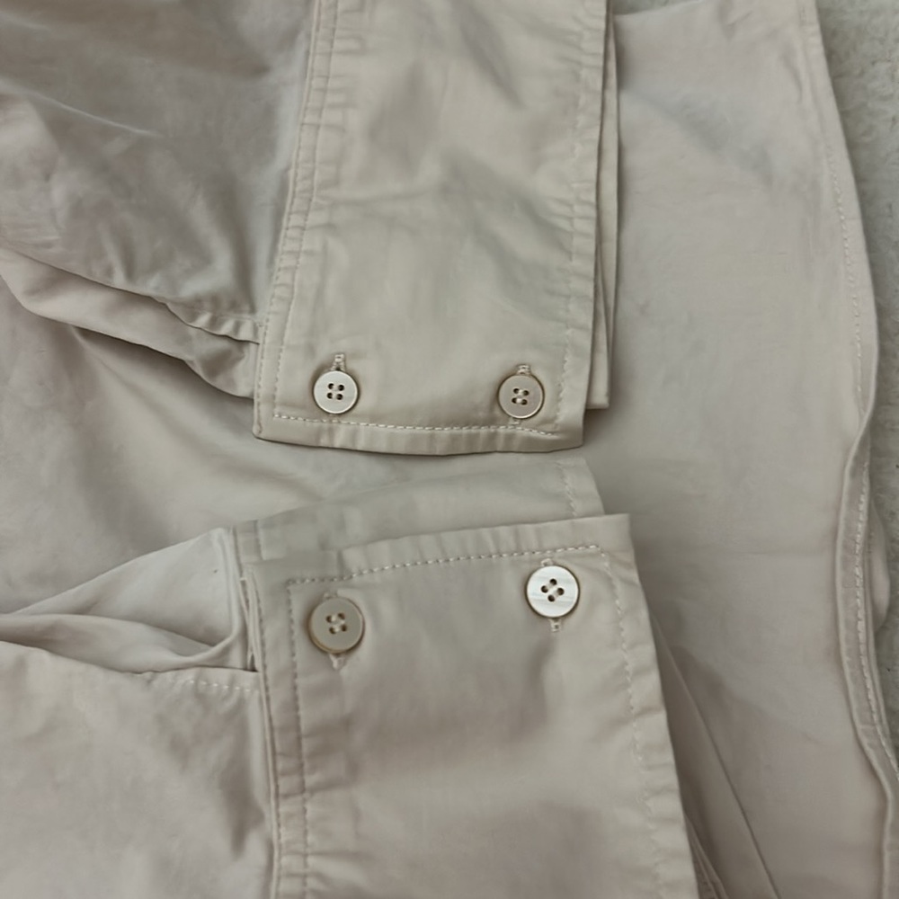 Zara Cream Cargo Shirt Size XS - Picture 9 of 9